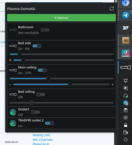plasma-domotik